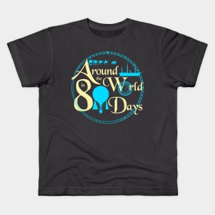 AROUND THE WORLD IN 80 DAYS Kids T-Shirt